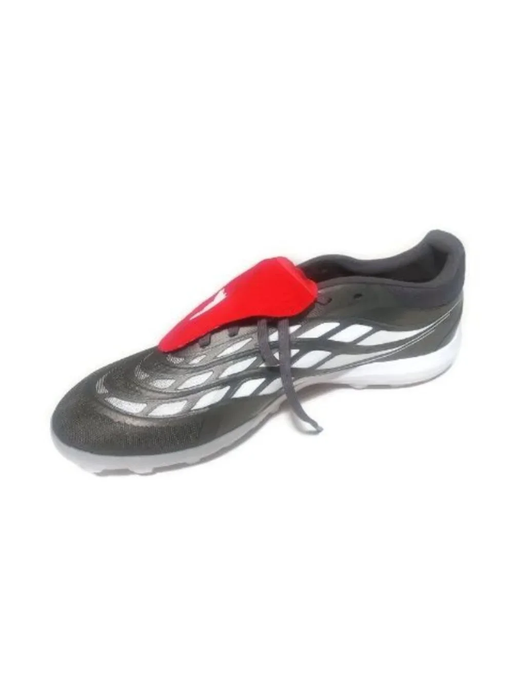 Adidas Predator Pro FT TF Mens 10.5 Soccer Cleats Artificial Turf Iron Metallic